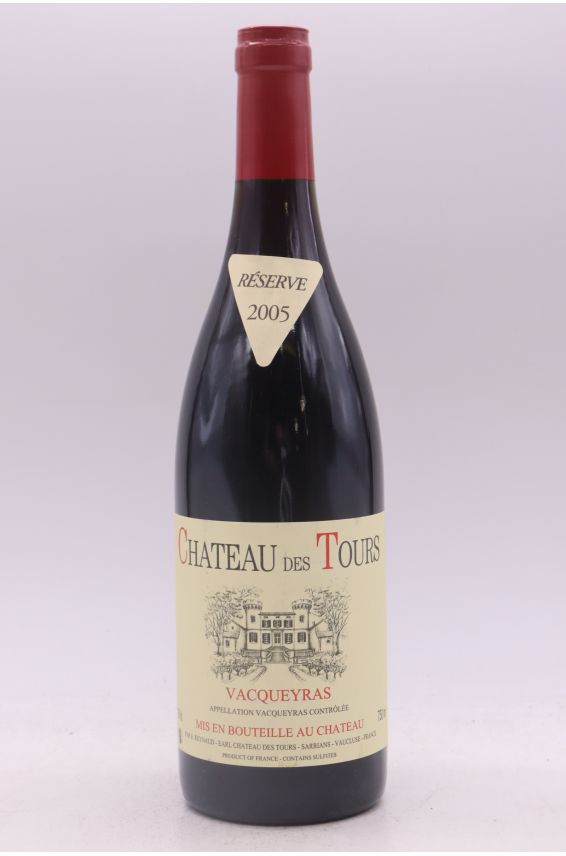 Château des Tours Vacqueyras 2005