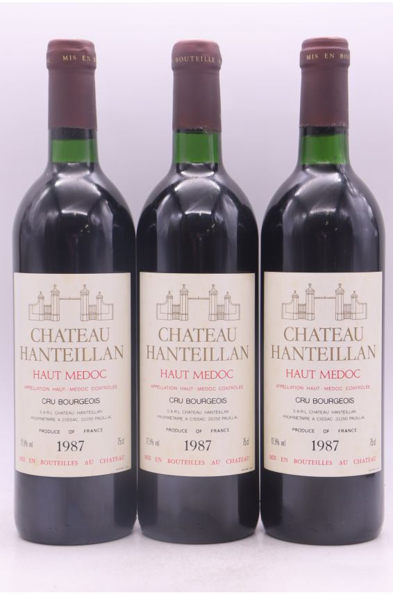 Château Hanteillan cru Bourgeois 1987 - PROMO -5% !