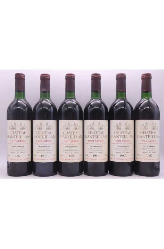 Château Hanteillan cru Bourgeois 1987 - PROMO -5% !