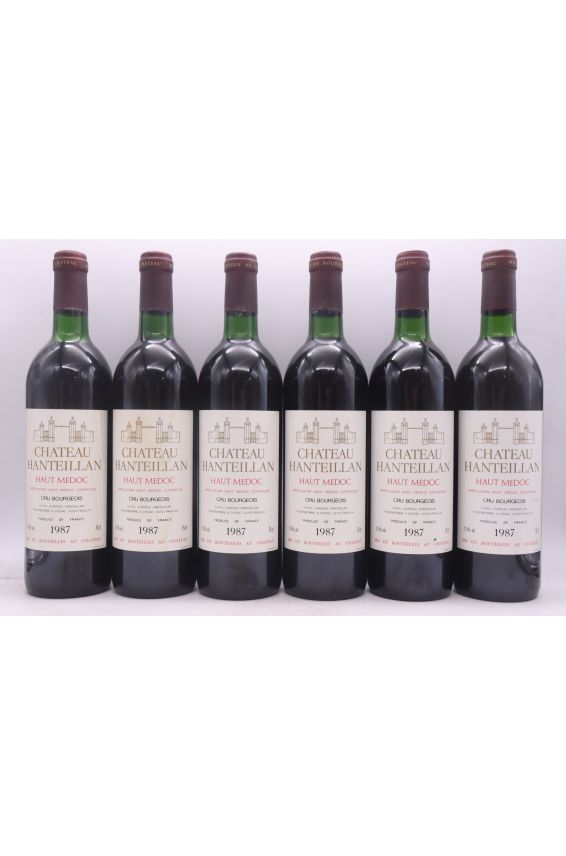 Château Hanteillan cru Bourgeois 1987 - PROMO -5% !