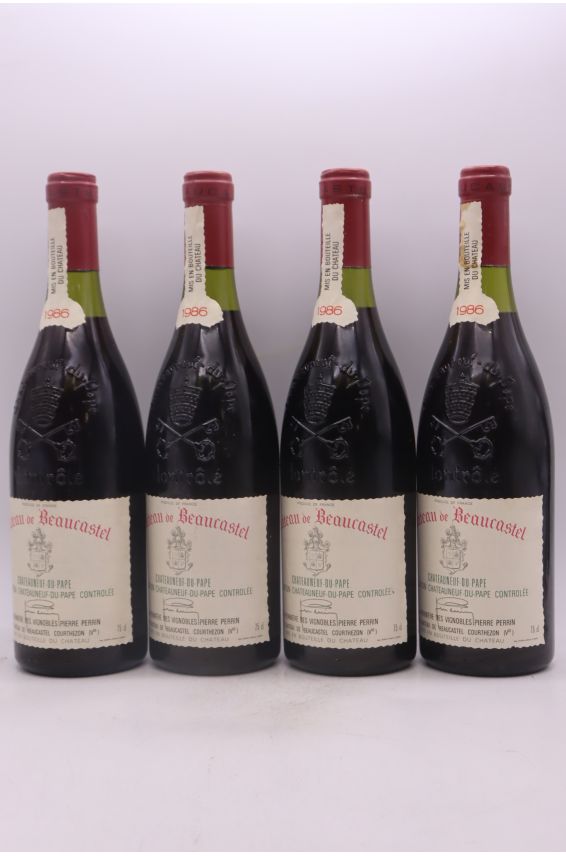 Beaucastel 1986