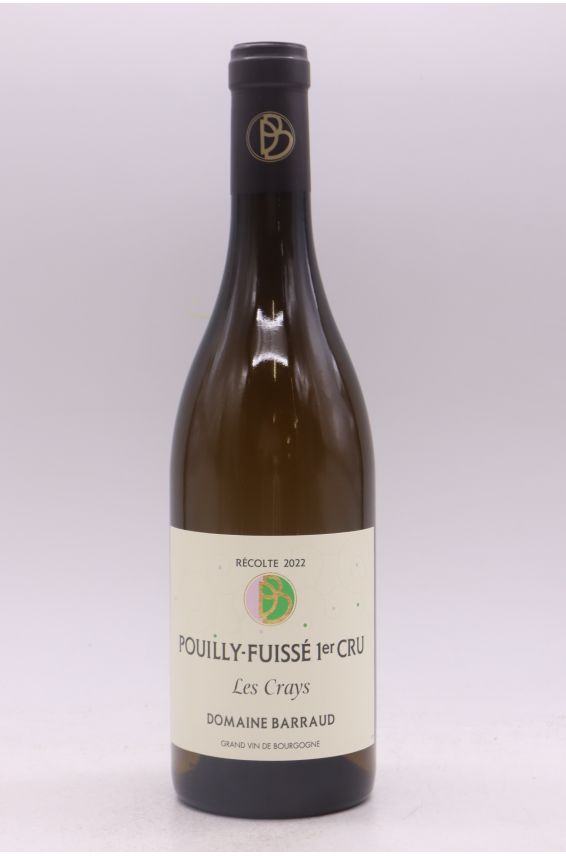 Daniel Barraud Pouilly Fuissé 1er cru Les Crays 2022