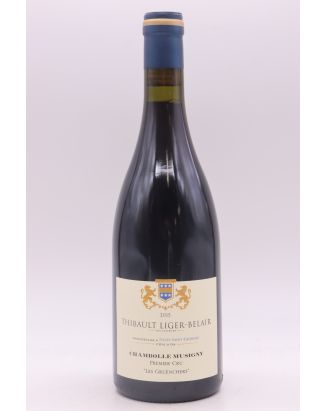 Thibault Liger Belair Chambolle Musigny 1er cru Les Gruenchers 2015 OWC