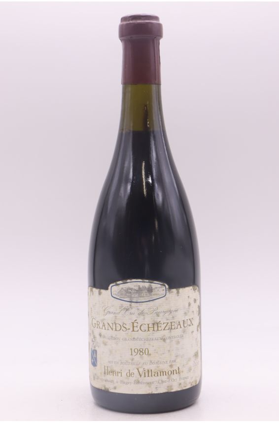 Henri de Villamont Grands Echezeaux 1980