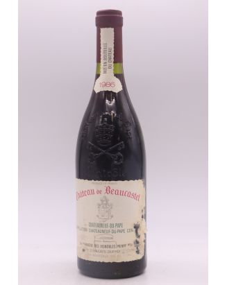 Beaucastel 1986
