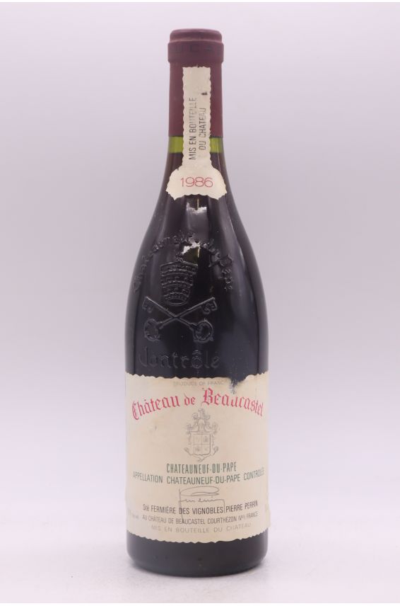 Beaucastel 1986