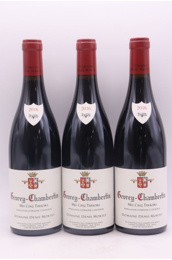 Denis Mortet Gevrey Chambertin Mes Cinq Terroirs 2016