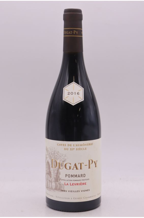 Dugat Py Pommard La Levrière Très Vieilles Vignes 2016