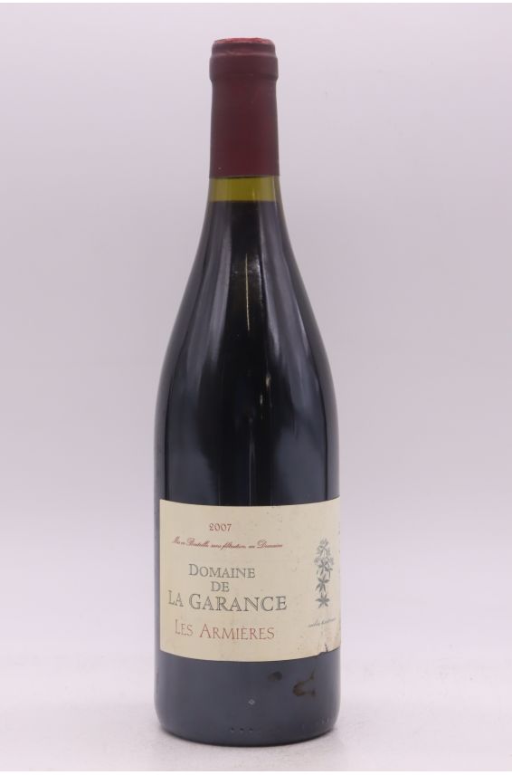 Domaine de la Garance Côteaux du Languedoc Les Armières 2007