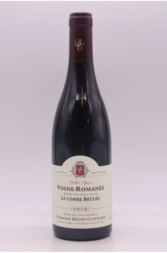 Bruno Clavelier Vosne Romanée 1er cru La Combe Brûlée Vieilles Vignes 2018