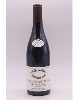 Sylvie Esmonin Gevrey Chambertin 1er cru Clos Saint Jacques 2017