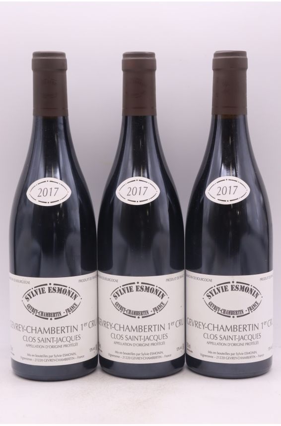 Sylvie Esmonin Gevrey Chambertin 1er cru Clos Saint Jacques 2017