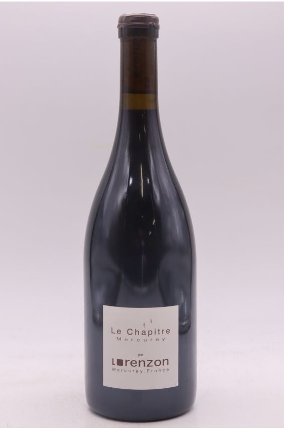 Bruno Lorenzon Mercurey Le Chapitre 2015