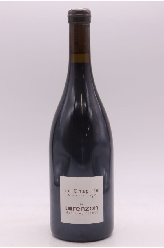 Bruno Lorenzon Mercurey Le Chapitre 2015