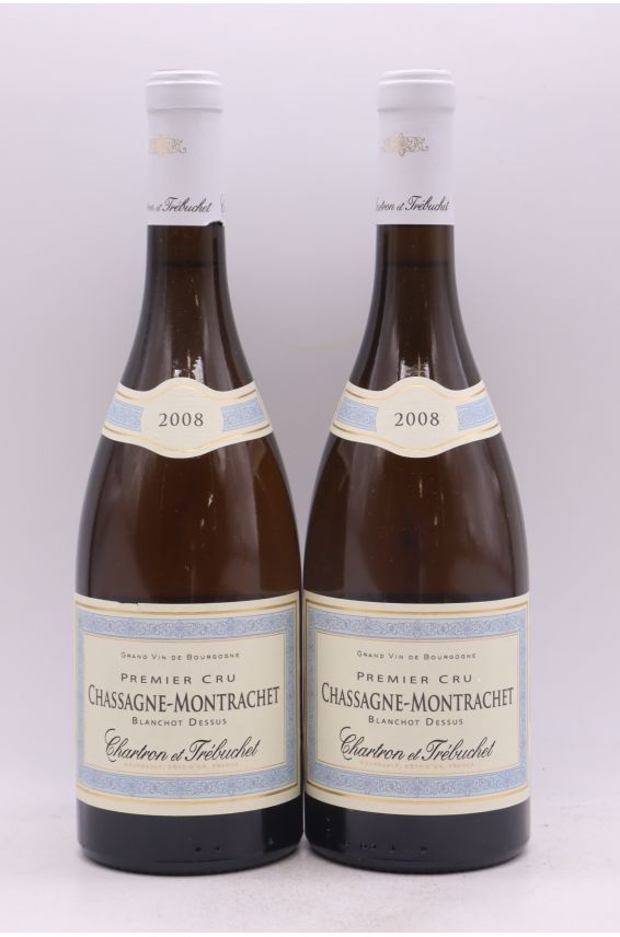 Chartron et Trebuchet Chassagne Montrachet 1er cru Blanchot dessus 2008