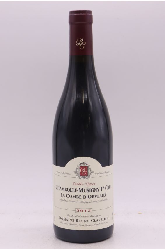 Bruno Clavelier Chambolle Musigny 1er cru La Combe d'Orveaux Vieilles Vignes 2013