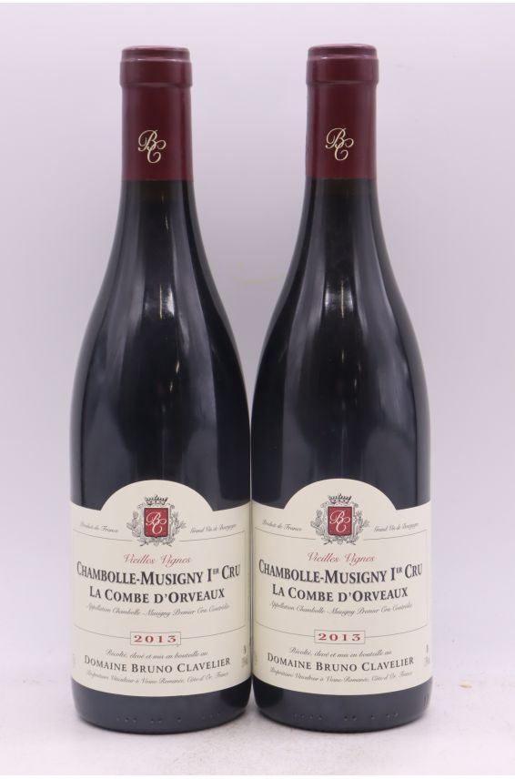 Bruno Clavelier Chambolle Musigny 1er cru La Combe d'Orveaux Vieilles Vignes 2013