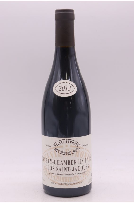 Sylvie Esmonin Gevrey Chambertin 1er cru Clos Saint Jacques 2013