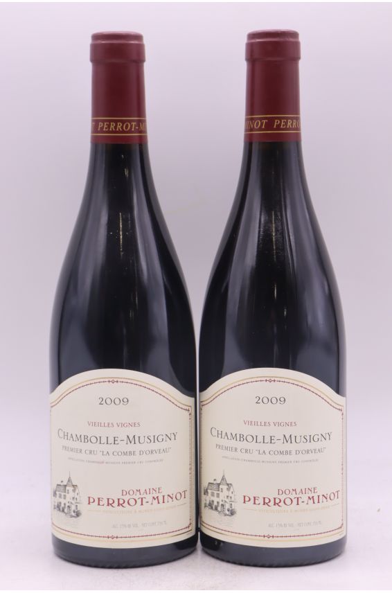 Perrot Minot Chambolle Musigny 1er cru la Combe d'Orveau Vieilles Vignes 2009