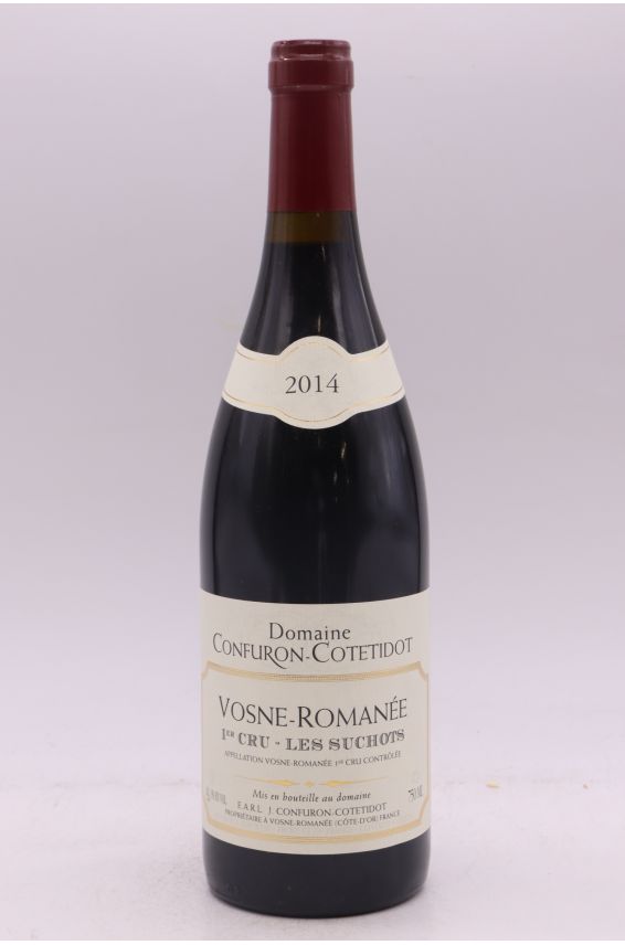 Confuron Cotetidot Vosne Romanée 1er cru Les Suchots 2014