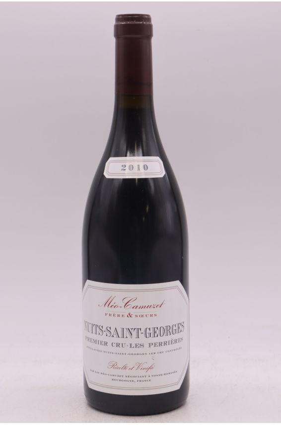 Méo Camuzet Frère et Soeurs Nuits Saint Georges 1er cru Les Perrières 2010