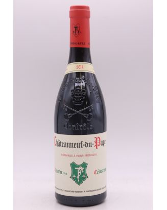 Henri Bonneau Châteauneuf du Pape Réserve des Célestins 2014