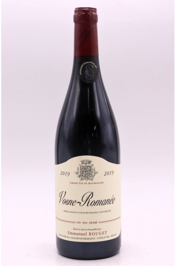 Emmanuel Rouget Vosne Romanée 2019