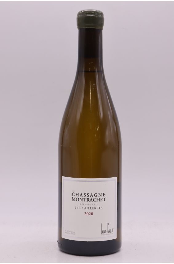 Lamy Caillat Chassagne Montrachet 1er cru Les Caillerets 2020