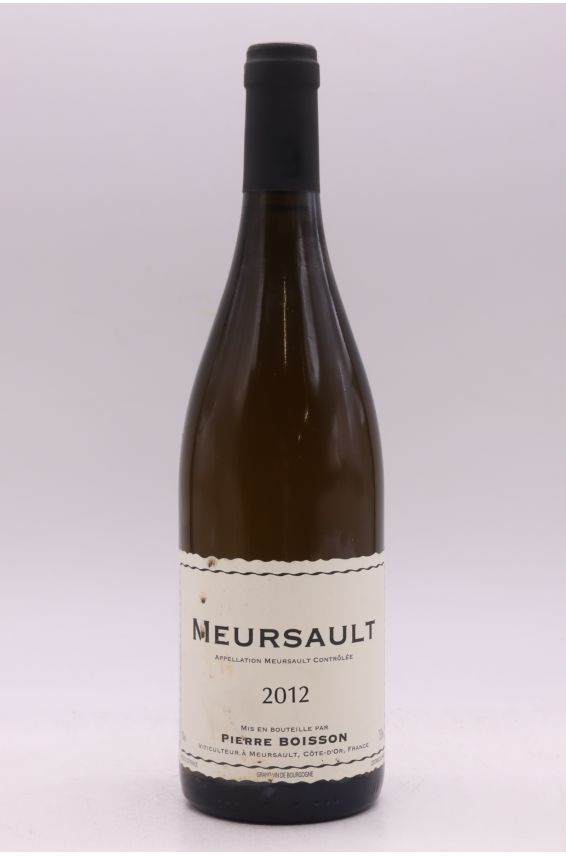 Pierre Boisson Meursault 2012