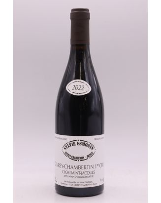Sylvie Esmonin Gevrey Chambertin 1er cru Clos Saint Jacques 2022