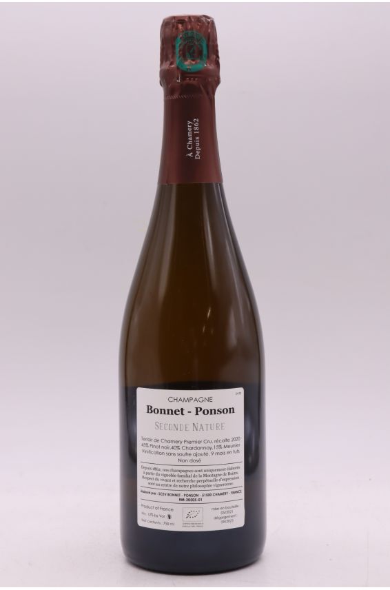 Bonnet Ponson Premier Cru Seconde Nature