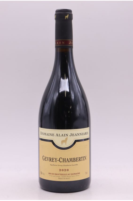 Alain Jeanniard Gevrey Chambertin 2020