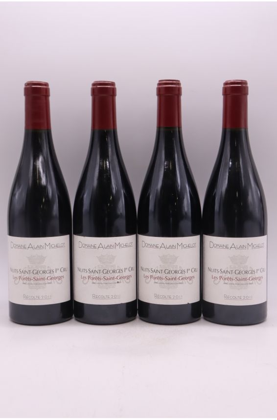 Alain Michelot Nuits Saint Georges 1er cru Les Porets Saint Georges 2011