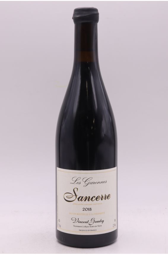 Vincent Gaudry Sancerre Les Garennes 2018 rouge