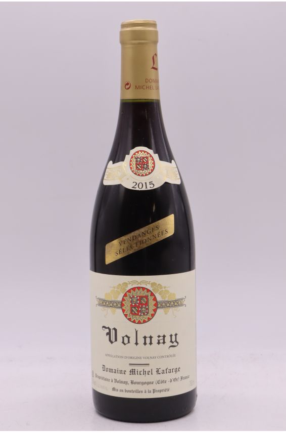 Michel Lafarge Volnay Vendanges Sélectionnées 2015