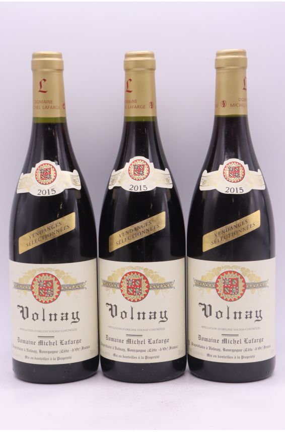 Michel Lafarge Volnay Vendanges Sélectionnées 2015