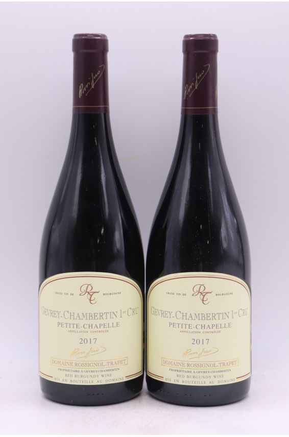 Rossignol Trapet Gevrey Chambertin 1er cru Petite Chapelle 2017