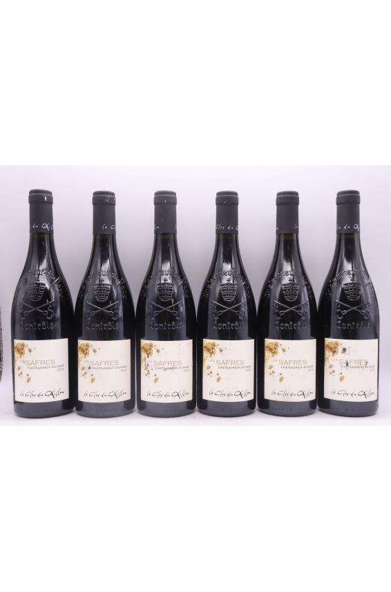 Clos du Caillou Châteauneuf du Pape Les Safres 2015