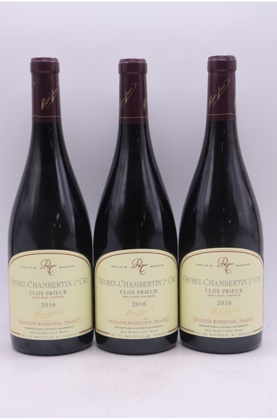 Rossignol Trapet Gevrey Chambertin 1er cru Clos Prieur 2016