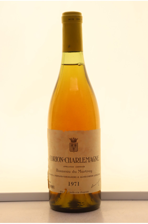 Bonneau Du Martray Corton Charlemagne 1971