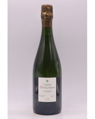 David Léclapart Blanc de Blancs 1er cru L'Amateur Pas Dosé LV20