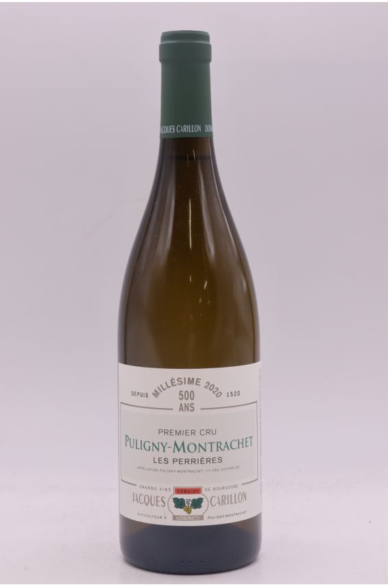 Jacques Carillon Puligny Montrachet 1er cru Les Perrières 2020