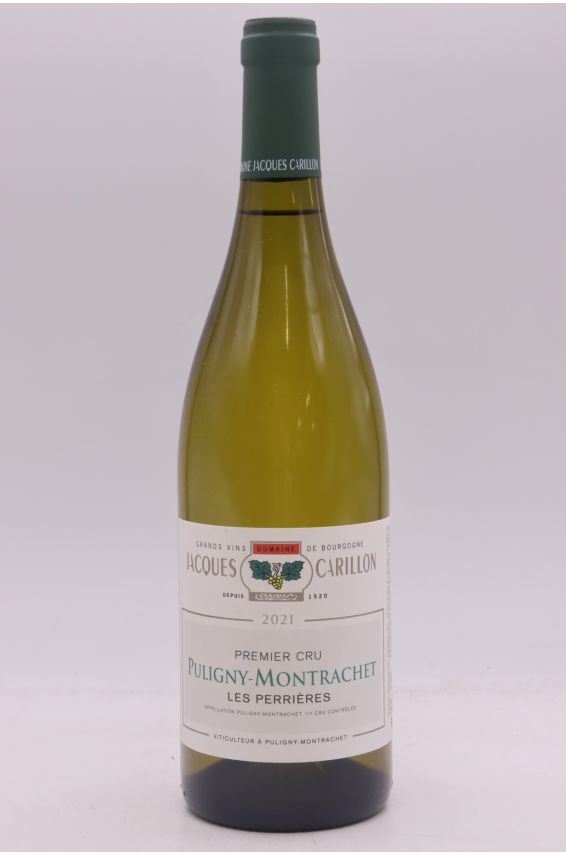 Jacques Carillon Puligny Montrachet 1er cru Les Perrières 2021