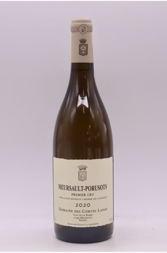 Comtes Lafon Meursault 1er cru Poruzots 2020