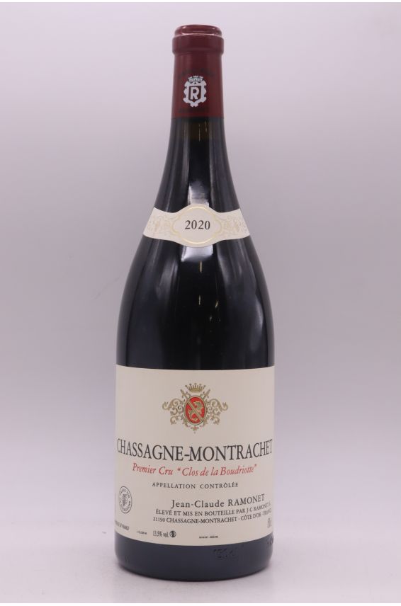 Ramonet Chassagne Montrachet 1er cru Clos de la Boudriotte 2020 rouge Magnum