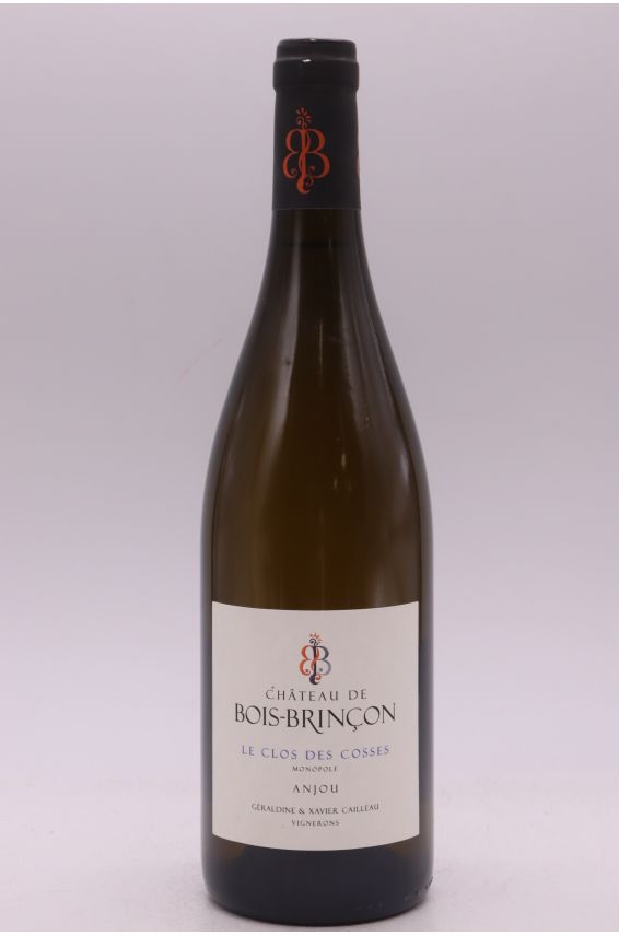 Bois Brinçon Anjou Clos des Cosses 2022 blanc