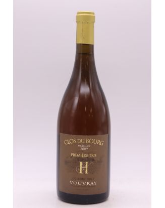Huet Vouvray Clos du Bourg Moelleux 2009