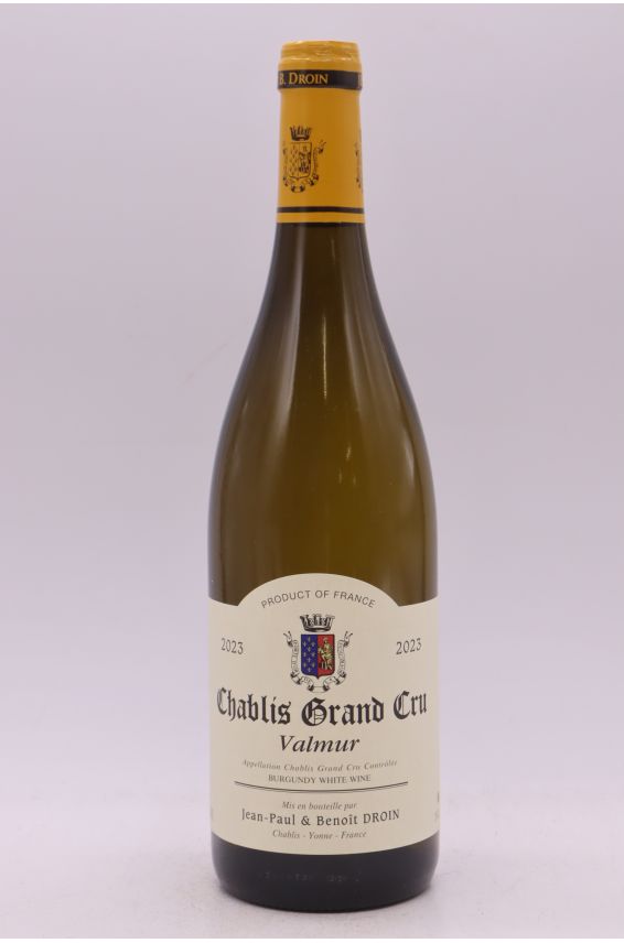 Jean Paul Droin Chablis Grand cru Valmur 2023