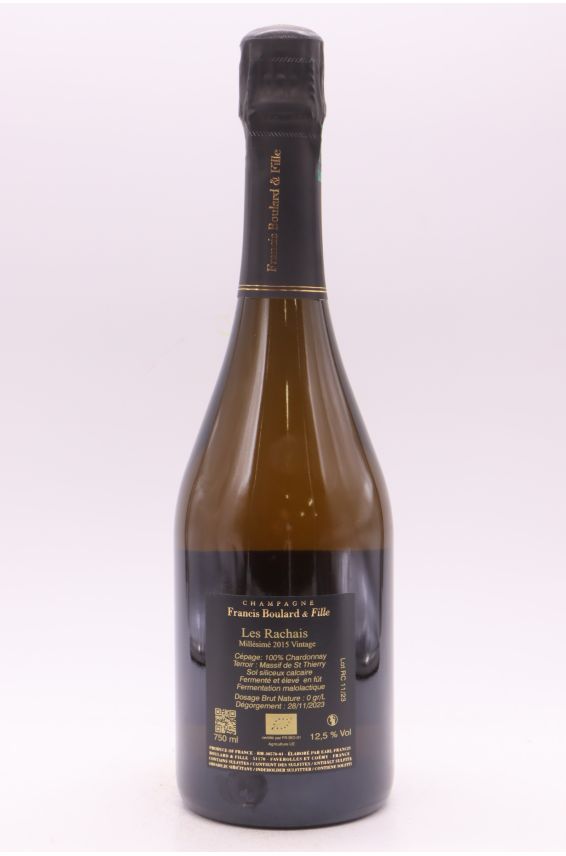 Françis Boulard & Fille Les Rachais Brut Nature 2015