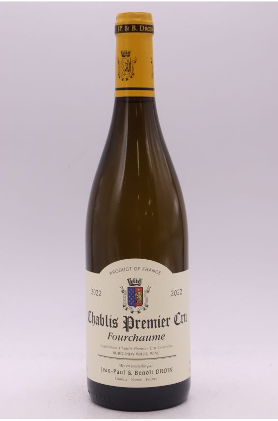 Jean Paul Droin Chablis 1er cru Fourchaume 2022